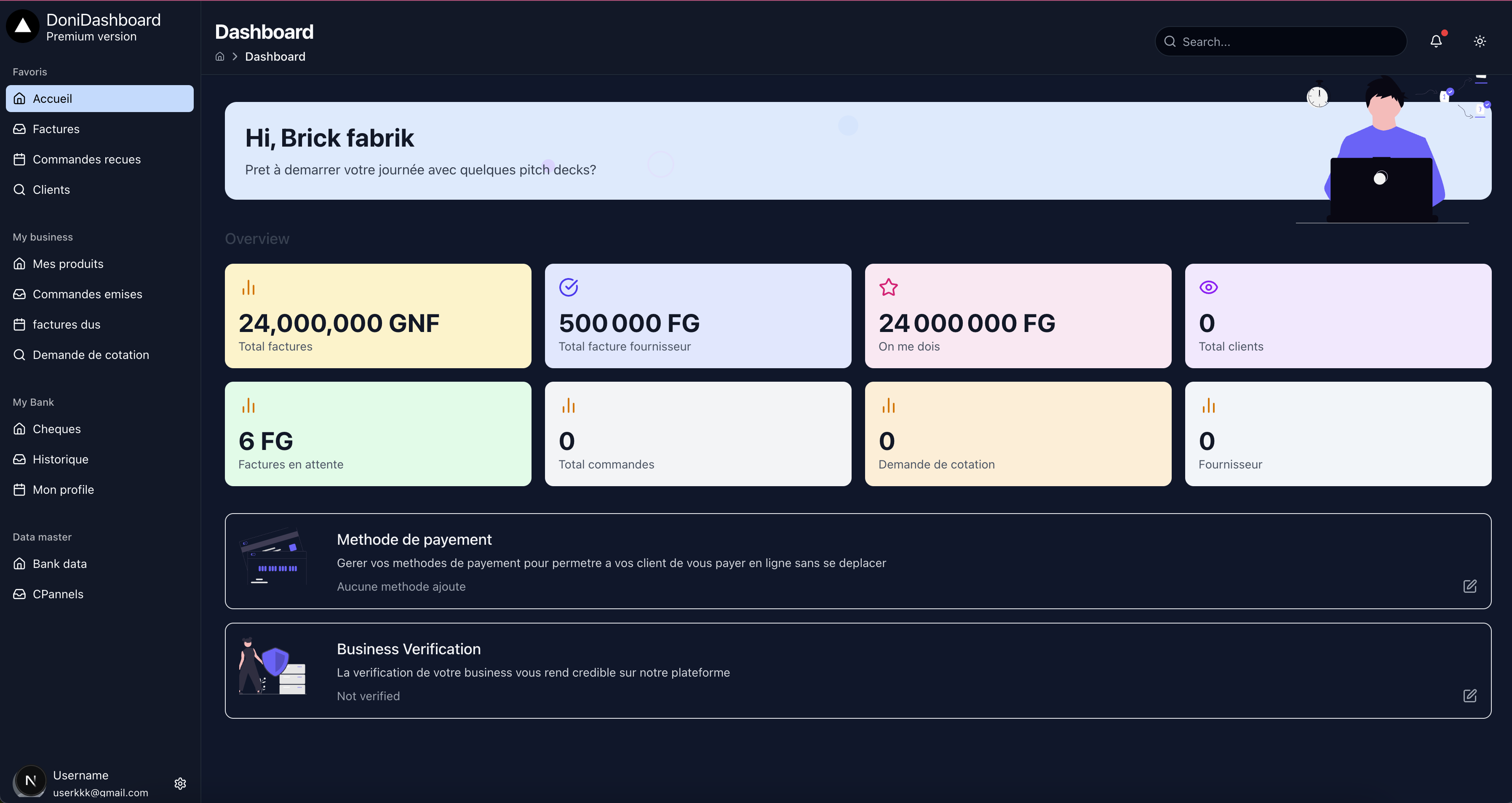 Analytics Dashboard